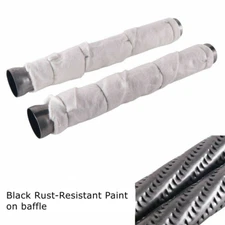 4.0-INCH Quiet Baffle w/ Fiberglass, Only for SHARKROAD H-D TOURING MUFFLERS 2