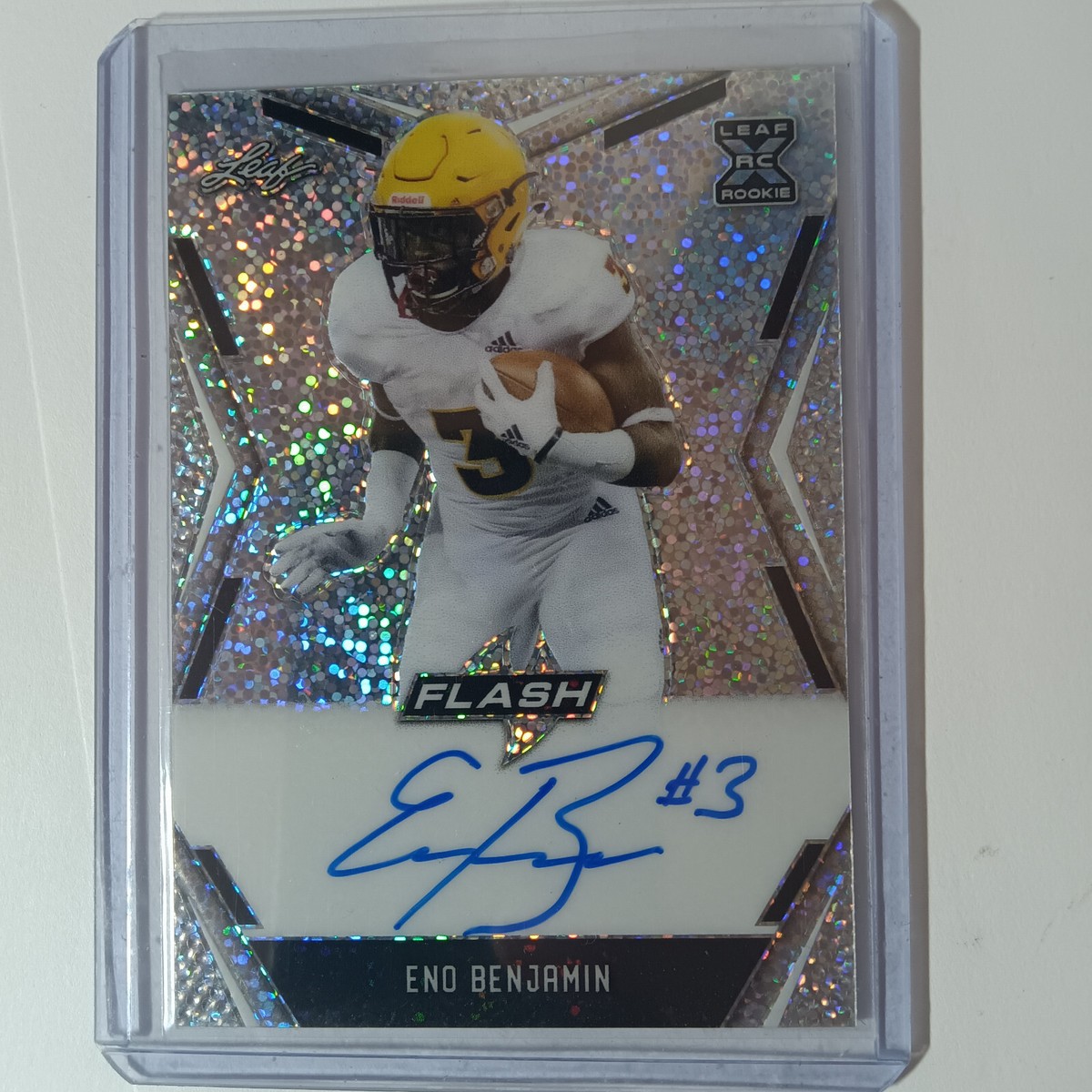 2020 Leaf Flash Eno Benjamin Rookie ON CARD Auto Arizona Cardinals