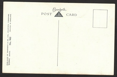 Postcard Bamforth Comic black triangle Number 902 - Picture 2 of 2