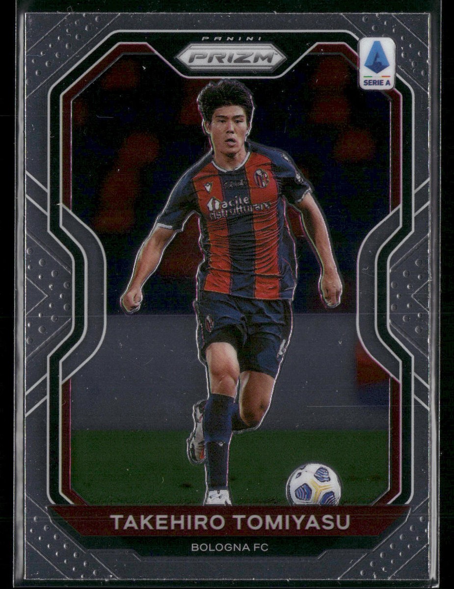 2020-21 Panini Chronicles - Prizm Serie A Takehiro Tomiyasu #18 NM