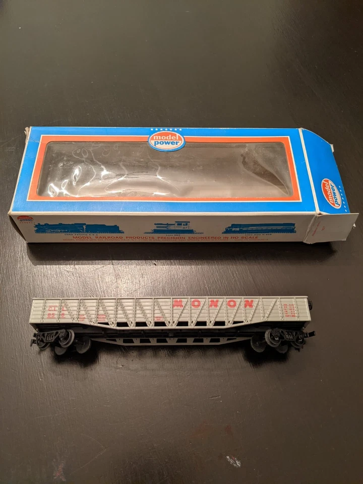 Model Power Wood Gondolas Box Car 9091 Monon - Image 4 of 4