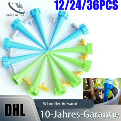 12/24/36PCS Bewässerungsystem Wasserspikes für Blumen Automatisch Topfpflanzen
