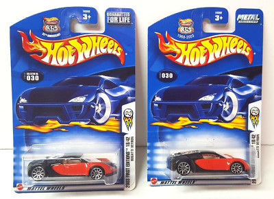 Hot Wheels  2003 FE 18/42 BUGATTI VEYRON w/ Lace Wheels  3 HW lots available