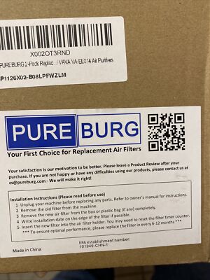 Pure Burg B008LPFWZLM  Tao-Tronics TT- AP001- Vava AP001 Gukify  BA-EE014 2 Pack