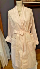 Victoria's Secret Vintage Gold Label Cotton Bath Robe 100 Cotton pink P/S