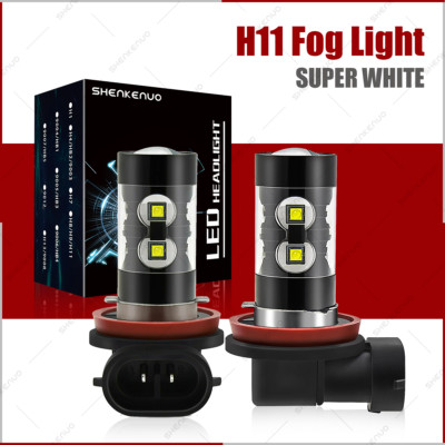 For GMC Terrain 2010-2018 H11 led fog light bulb High Power Lamps 6000K WHITE