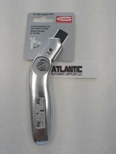 Gundlach No. 535 Carpet Knife Slotted Blade D-ring fast opening