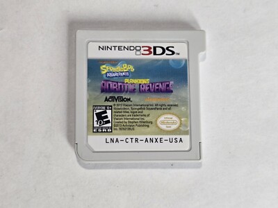 SpongeBob SquarePants: Plankton's Robotic Revenge (Nintendo 3DS 2013) Game Only 