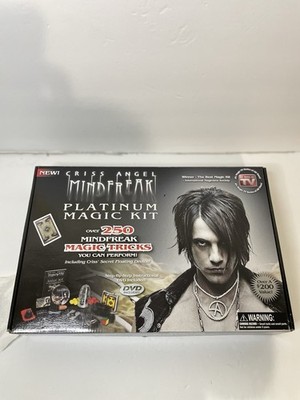 Chris Angel Mindfreak Ultimate Magic Kit Over 250 Magic Tricks Pre-Owned