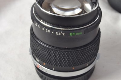 MINT】 OLYMPUS OM-SYSTEM ZUIKO MC AUTO-T 85mm F/2 Portrait Lens | eBay