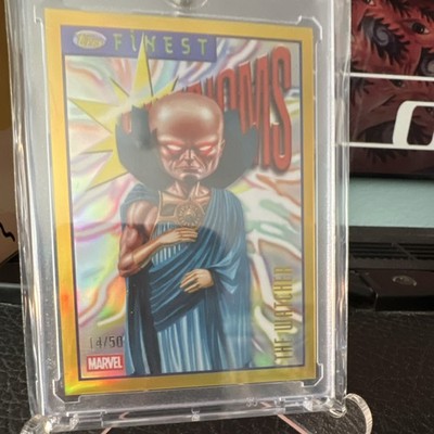 Topps Finest Marvel 2025 The Watcher Uatu Serial Numbered Card TF-098 /50