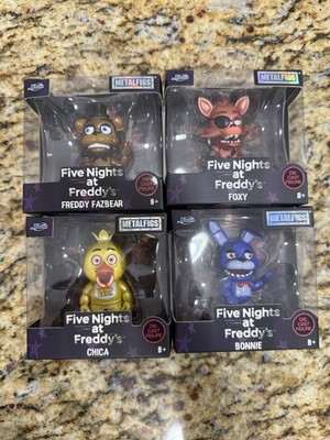 Five Nights at Freddy s Jada MetalFigs Complete 4 Figure Set 2.5  New