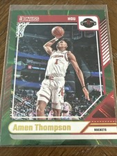 2024-25 Panini Donruss - Amen Thompson #103 Holo Green Laser