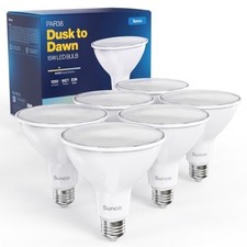 6 Pack LED Flood Light Bulb E26 Daylight White 15W 120W Equivalent