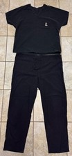 Disney Scrubs Set Top  Pants Mickey Mouse Size Large