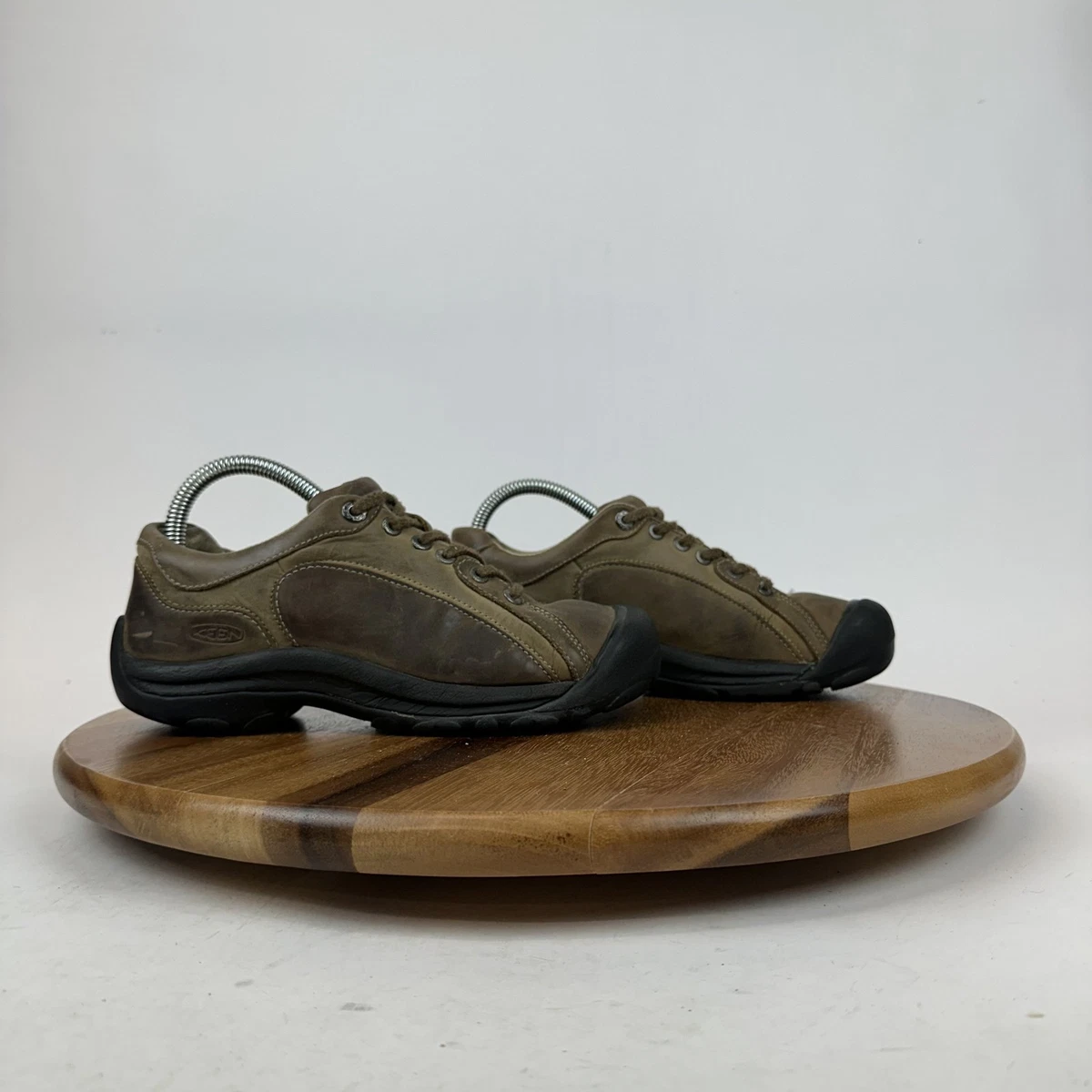 KEEN Briggs II Men\'s Black Leather Comfort Walking Shoes 1365-BKFG US 11 UK 10 keen briggs products for sale | eBay main image 3