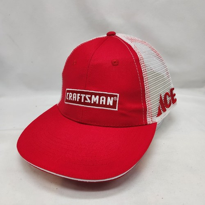 #ad Craftsman Tools Men#x27;s Baseball Cap Hat Ace Hardware Uniform Construction Trades $12.99