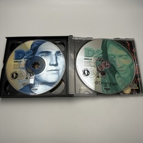 D2 [Sega Dreamcast, 2000]  Four-Disc Set Complete w/ Manual CLEAN DISCS Tested