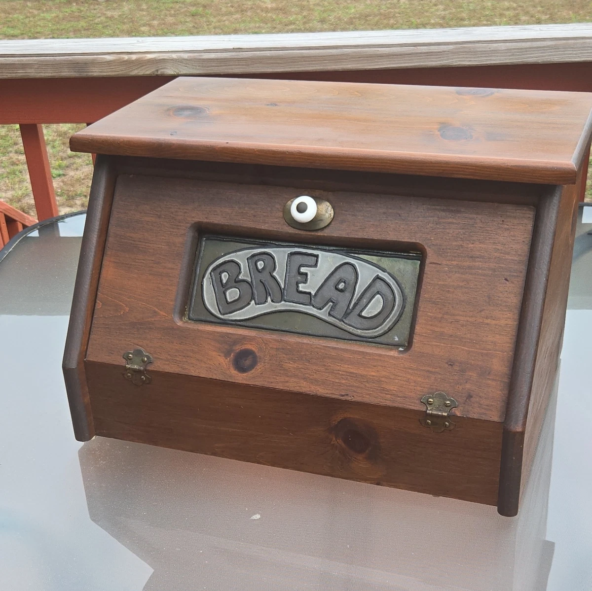 Vintage/Retro Metal Bread Boxes for sale - eBay