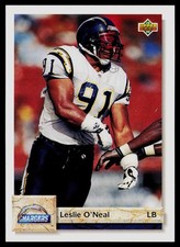 1992 Upper Deck #578 Leslie O'Neal