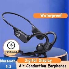 Bluetooth Bone Conduction Headphones Sport Swimming Waterproof Earphone Earbuds