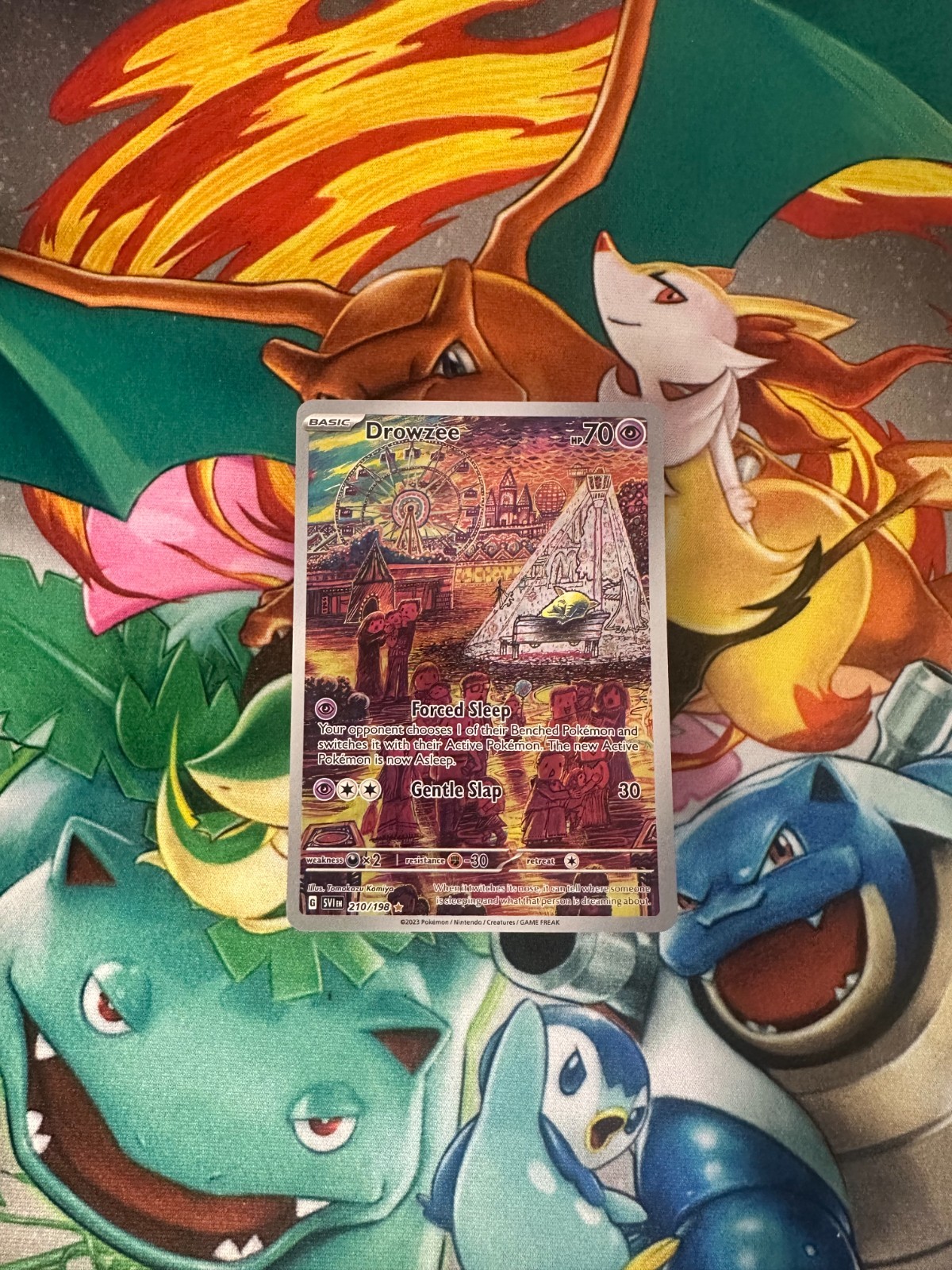 Drowzee - 210/198 - Pokemon Scarlet & Violet - Full Art - Mint