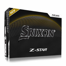 Srixon Z-Star Tour Preferred 3-Piece Urethane High Compression 12 White