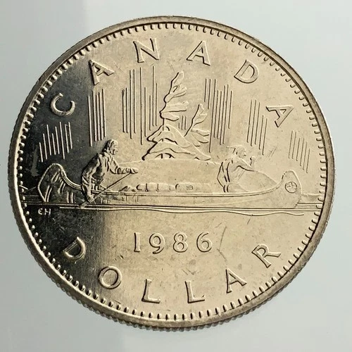 1986 Canada 5 Cents — photo from the most recent tracked eBay sale