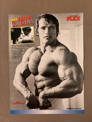 Arnold Schwarzenegger / Ronnie Coleman Bodybuilding Muscle Poster