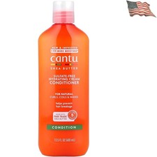 Unscented Shea Butter Hydrating Conditioner for All Natural Hair Types, 400ml