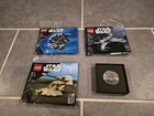 LEGO Star Wars Polybag Lot - 30680 AAT 30654 X-Wing 30708 Falcon Yavin Coin