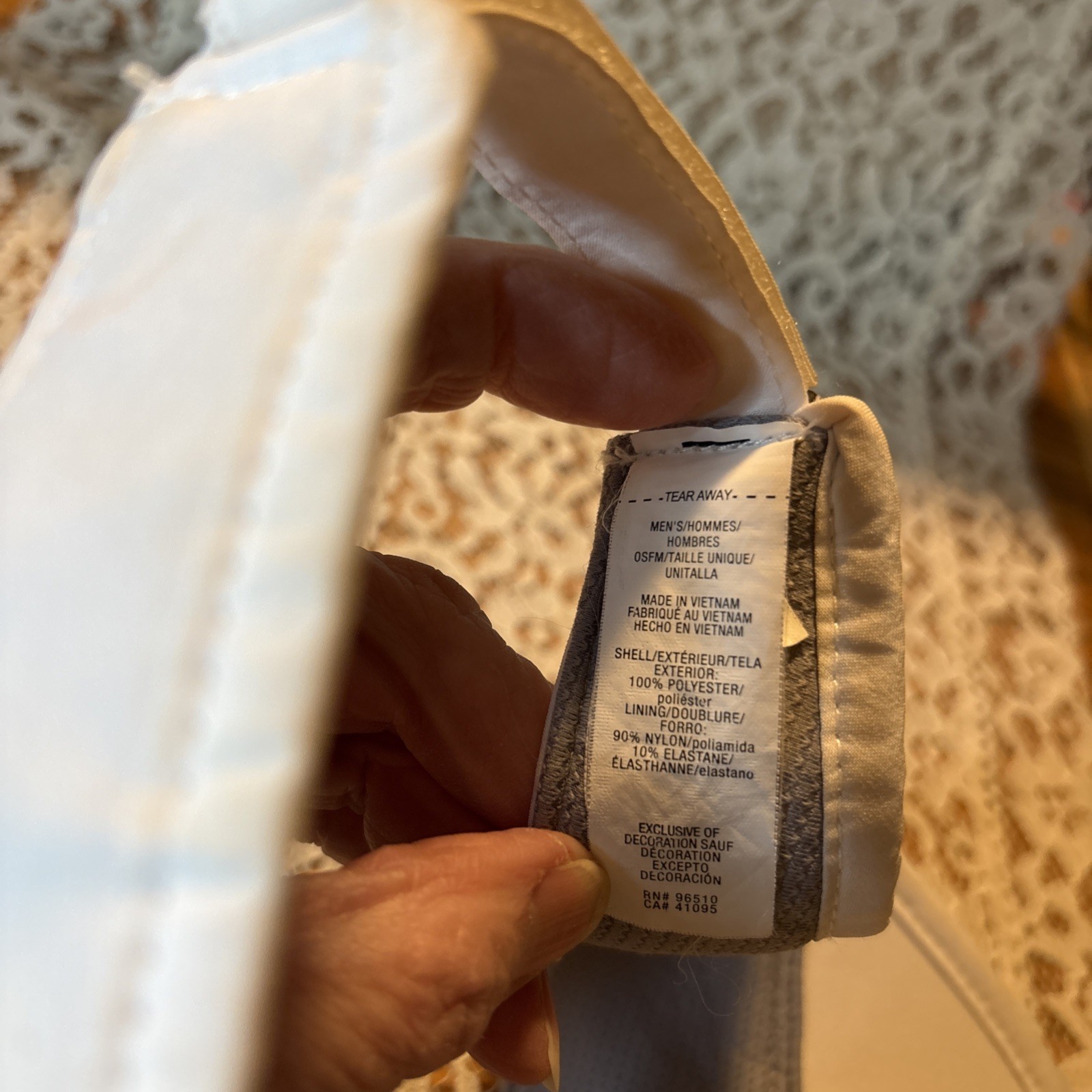 Under Armour Adjustable Polyester White Visor - image 8