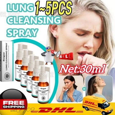 Natural Spray for Lung and Respiratory Support Herbal Cleansing Spray Care DE