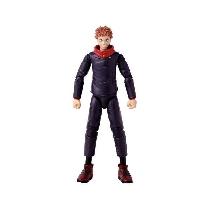 Figurine Itadori Yuji Black Flash Jujutsu Kaisen Anime Heroes 17cm - Jouet de Collection Articulé