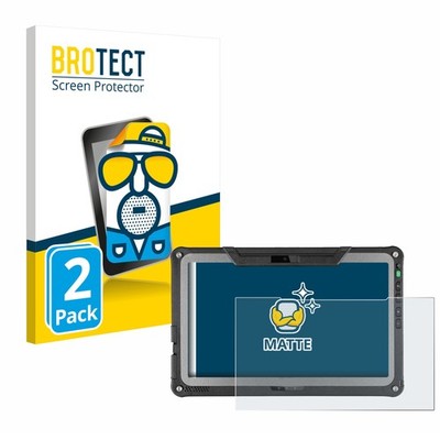 2x Displayschutzfolie matt für Getac F110 G7 Antireflektierend