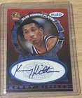 1998 Scoreboard Kerry Kittles Blue Ribbon Auto Autograph Nets Villanova /650