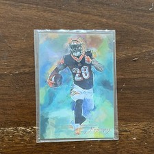 Edward Vela 2019 Limited Edition Joe Mixon Bengals Hard Signed Auto #6/50