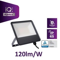 Projektor Led IQ-LED FL-50W-NW 6000Lm 4000K Barwa Neutralna IP65 Czarny 33883