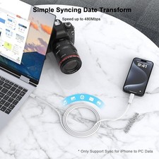 USB Type C Female to iOS Male Adapter For iPhone 14/13/12/11/XR/XS/SE 3 lot