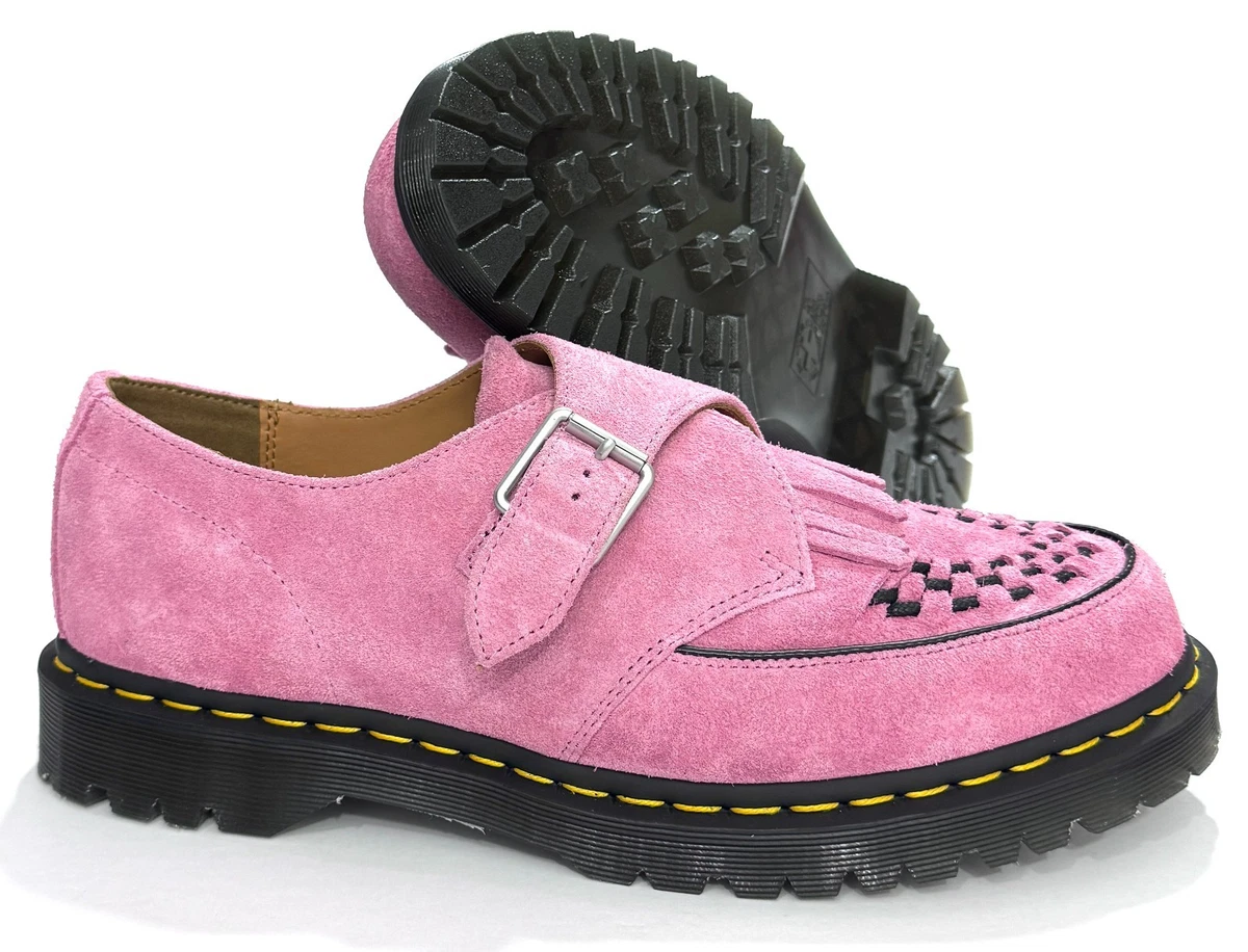 Dr. Martens Blush Wool Buckle Slip-Ons size 8 men 9 women H4N9 s-l1200.jpg main image 2