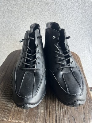 LDeck Shoes Mens 45 Black Leather Explorer Outdoors Non Slip  display picture 1