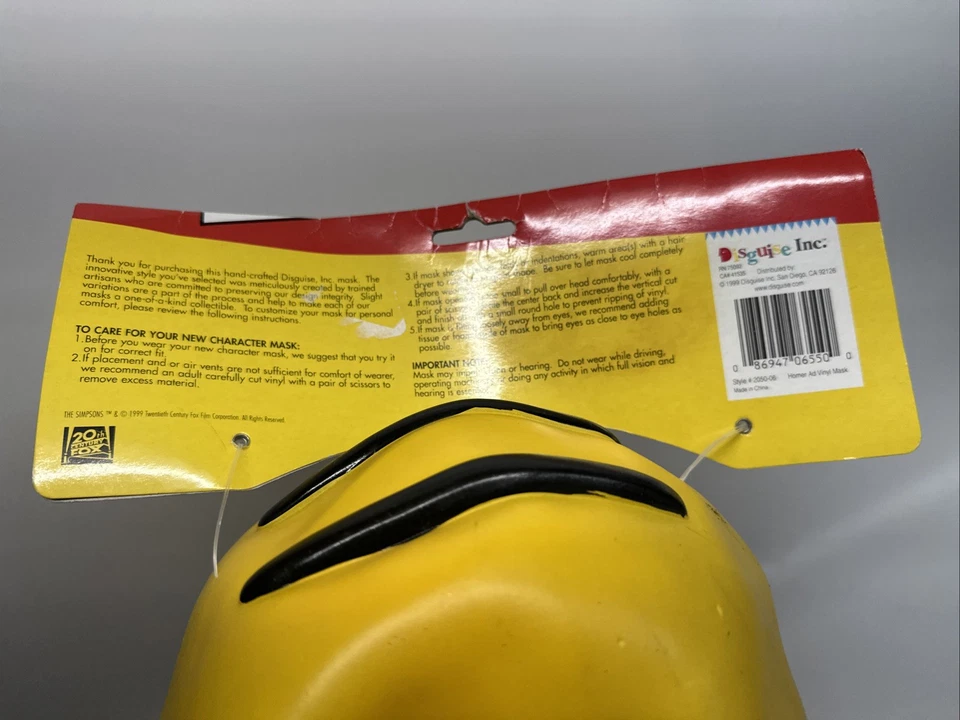 Homer Simpson Mask - Image 4 of 4