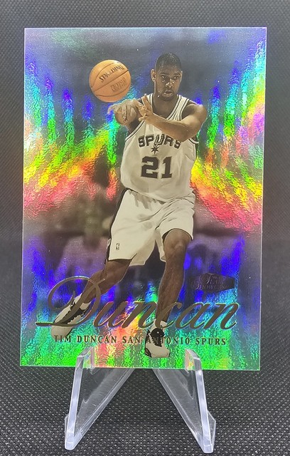 1999-00 Flair Showcase - Tim Duncan #72 HOF San Antonio Spurs