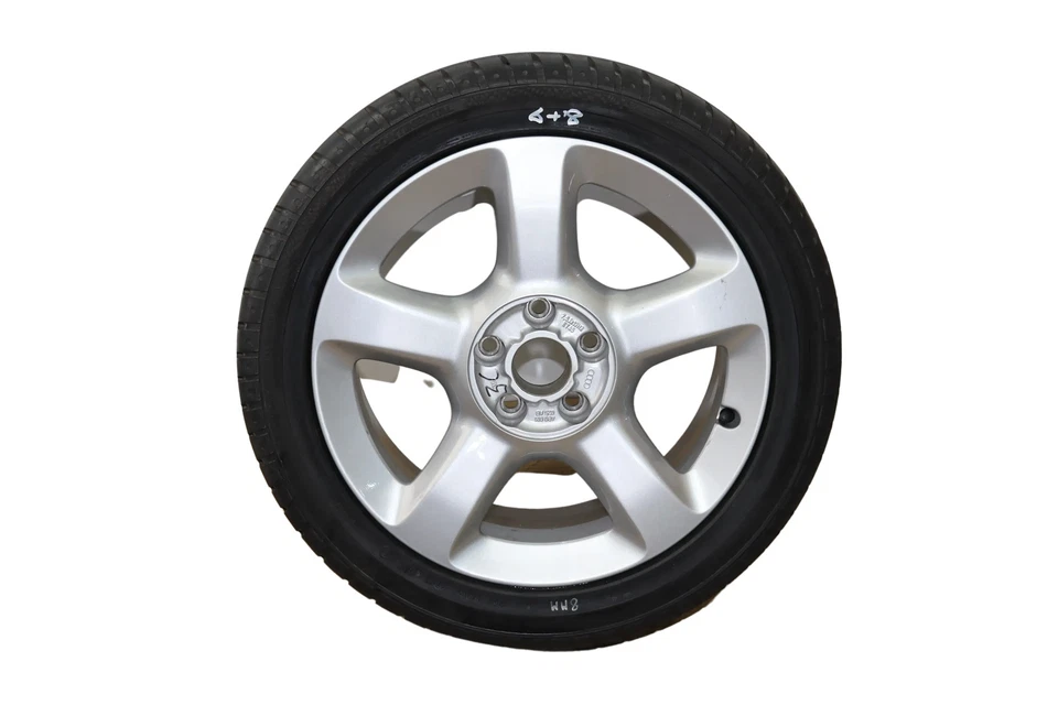 1x Audi A4 A6 Alufelge original 4B0601025AB 7,5j x17H2 ET45 235/45 R17 Ersatzrad - Bild 1 von 4