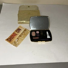 BARE MINERALS Makeup Kit SHINE New In Gold Bag