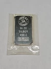 Vintage Argor S.A. Chiasso SSA Swiss 20 GRAM .999 SILVER BAR SEALED AND RARE