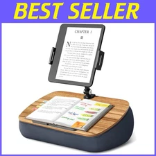 Lap Desk Pillow Stand for Bed & Couch - Adjustable Arm