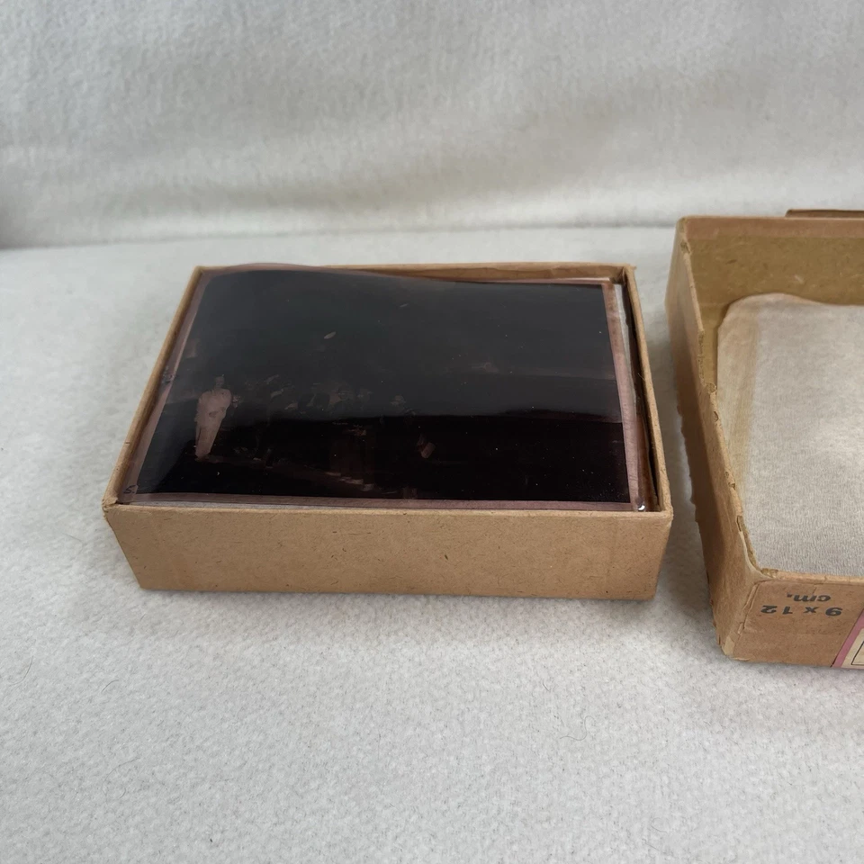 Caja De Colección De Papel Ilford Venta Estándar Gaslight Usado Londres Inglaterra Años 30’s Foto 2 de 4