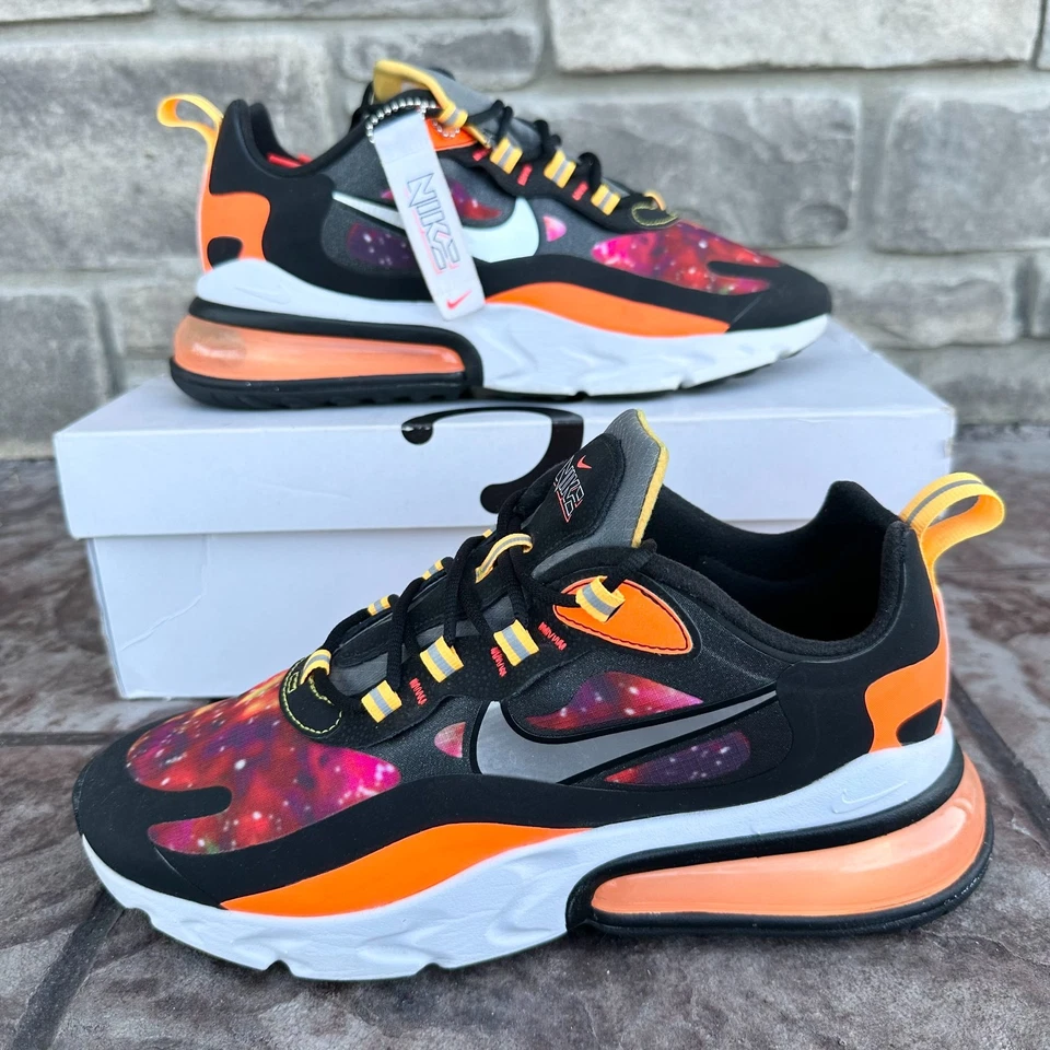 Nike Mens Sz 7.5 Black Air Max 270 React Supernova 2020 Sneakers CW8567-001 NEW - Image 3 of 4