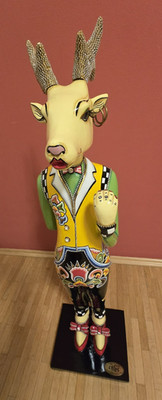 Rarität Toms Drag XL Elch - Kunst, Figur, Skulptur - schon lange ausverkauft!